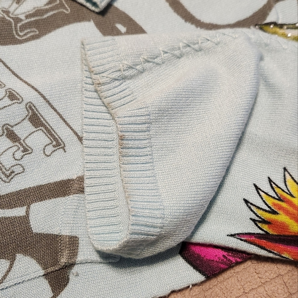 Ed Hardy x Christian Audigier Hooded Sweater Mini Dress Size XS Rhinestone - Picture 16 of 16